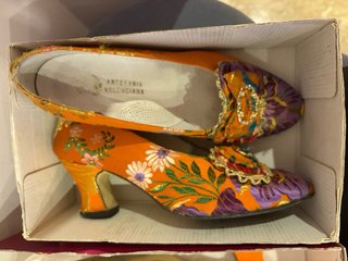 Traje de Fallera Naranja