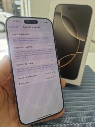 iPhone 16 Pro 128GB Titanio Natural