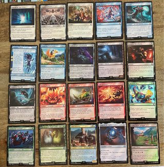 Lote 20 Cartas Magic Final Fantasy FOIL