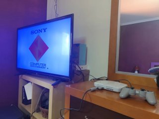 Consola PS One Sony + Comando+ Cabos