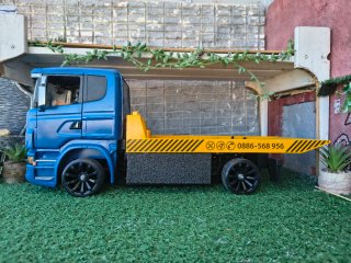 Camión RC Tamiya TT01 Grúa