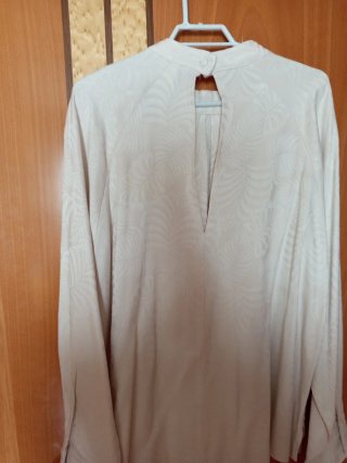 Blusón beige talla única