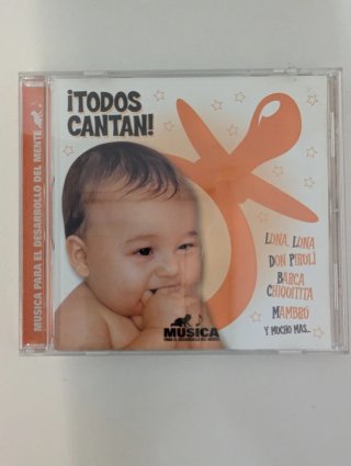 4 CDs Infantiles: Canciones Nacim. y Todos Cantan