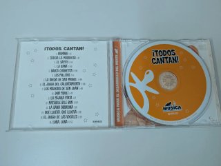4 CDs Infantiles: Canciones Nacim. y Todos Cantan