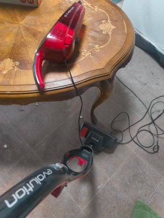 Aspiradora Plegable Roja
