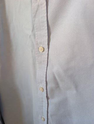 Camisa Oxford Azul Massimo Dutti Talla XL