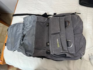 Mochila evecase gris para viaje