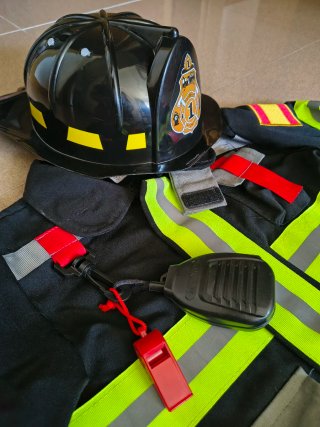 Disfraz Bombero Niño Talla 4años