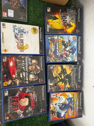 Lote Juegos PlayStation 2
