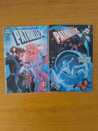 La Excepcional Patrulla-X números del 1 al 5