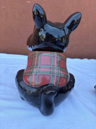 Barattolo Biscotti Scottish Terrier Ceramica