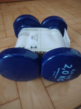 Mancuernas Domyos 2kg (4.4 lbs) - Nuevas