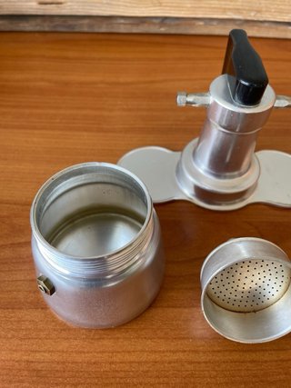 Caffettiera Moka vintage Caffe' Rapido brevettata