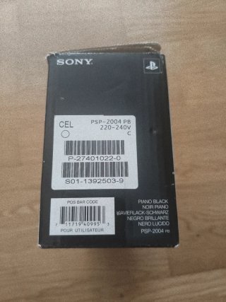 Caja PSP Piano Black Sony