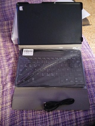 Funda Tablet con Teclado y Protector