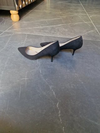 Zapatos de tacón negros Zara