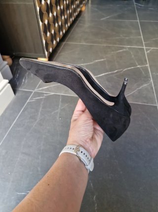 Zapatos de tacón negros Zara