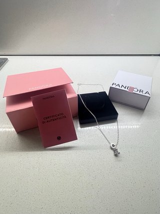 Collana Pandora Ciondolo Laurea Argento