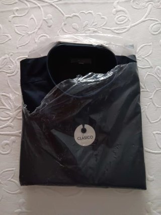 Camisa Tex .TM Azul Marino Sin Estrenar