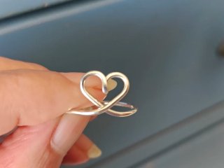 Anillo Corazón Plata 925 Talla 18