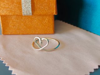 Anillo Corazón Plata 925 Talla 18