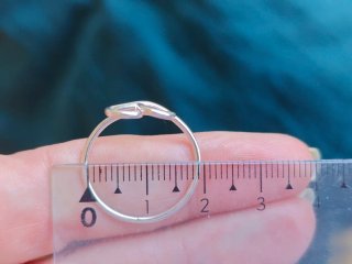 Anillo Corazón Plata 925 Talla 18