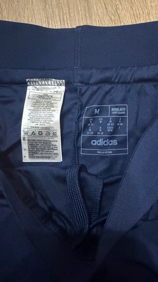Pantalón Corto Real Madrid Adidas Azul Naranja