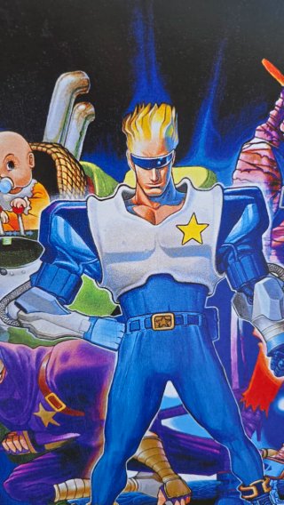 Captain Commando Arcade Capcom Poster A3