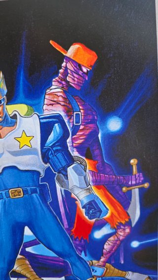 Captain Commando Arcade Capcom Poster A3