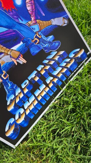 Captain Commando Arcade Capcom Poster A3