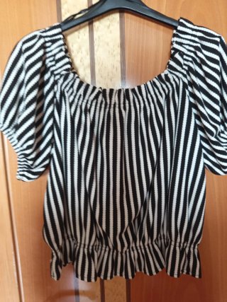 Camisa de mujer con rayas