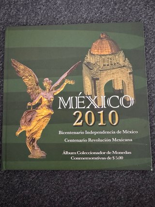 Monedas Coleccionista México Bicentenario y Revolu