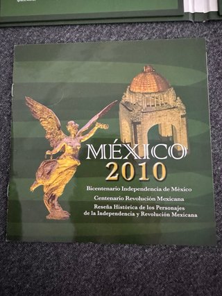 Monedas Coleccionista México Bicentenario y Revolu