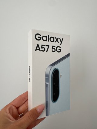 Caja Samsung Galaxy A57 5G Azul Hielo