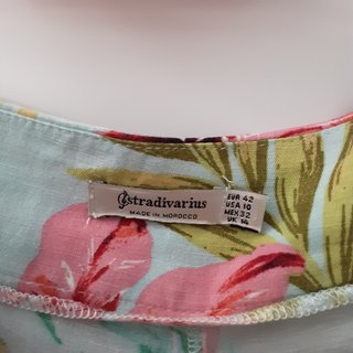 Pantalón palazzo estampado floral Stradivarius