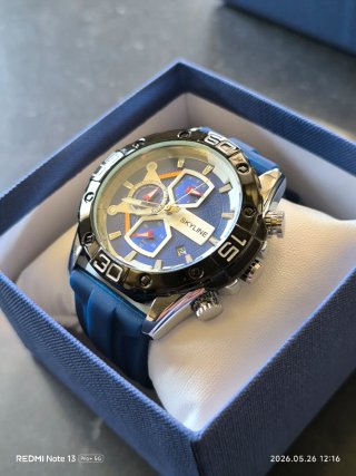 Reloj Skyline Cronógrafo Azul