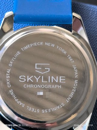 Reloj Skyline Cronógrafo Azul