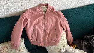 Chaqueta Bomber Rosa Zara
