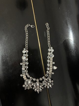 Collar Bisutería Brillante Bershka
