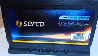 Batería coche Serca 58Ah 470A(EN)