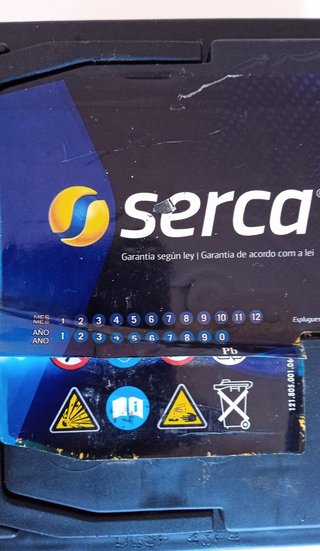 Batería coche Serca 58Ah 470A(EN)
