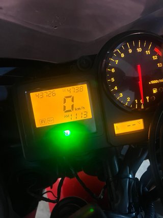 Honda CBR 929 Sportbike Roja/Plata