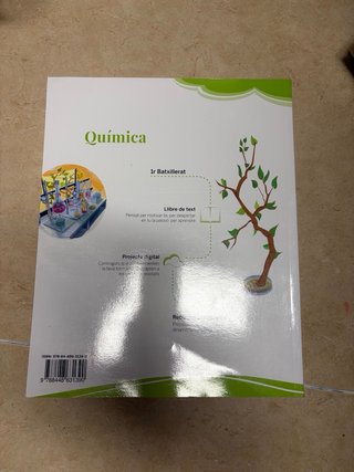 Libro Quimica 1r bachillerato