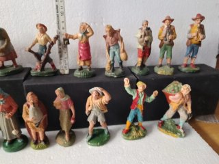 Pastori presepe vintage euro 16 al pezzo