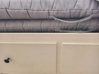Cama Diván Extensible IKEA HEMNES Blanca