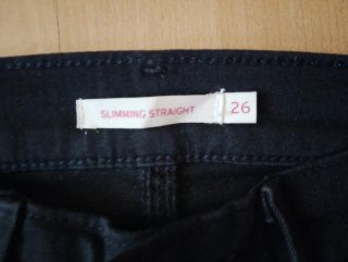 Pantalón Levis Mujer Negro