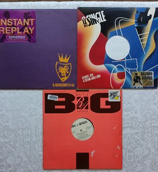 Lote 11 Vinilos Maxi 80s 90s Eurodance House Pop
