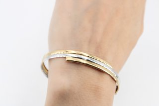 Pulsera Oro 18k Combinado