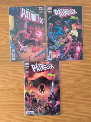 La Imposible Patrulla-X 1 al 6  Patrulla-X 6 y 7