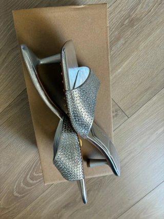 Sandalias tacón Zara Talla 40